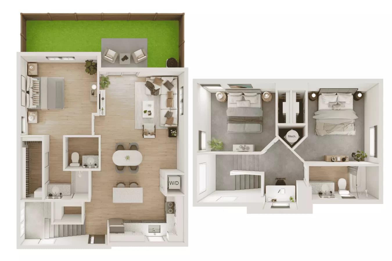 3 Beds • 2 Bath 38 floor plan