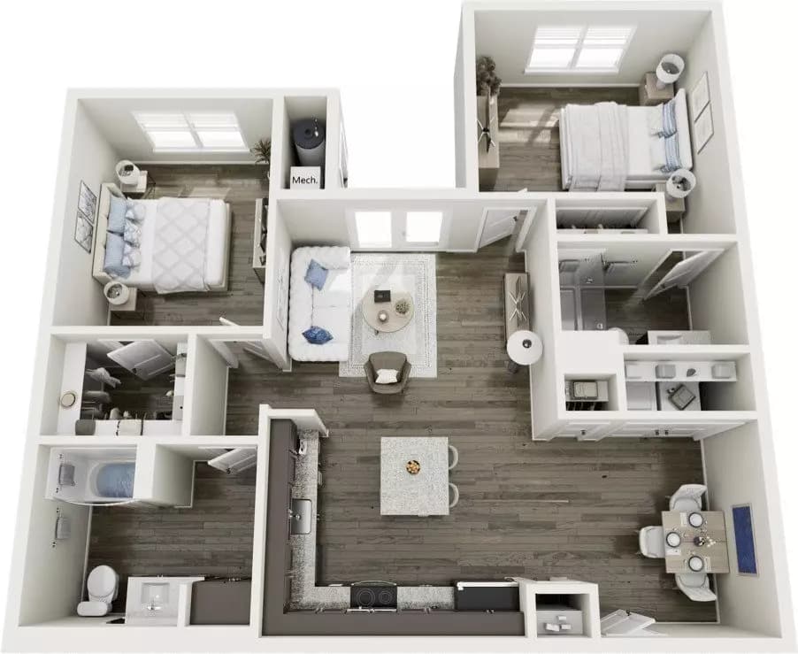 Unit 7209 7209 floor plan