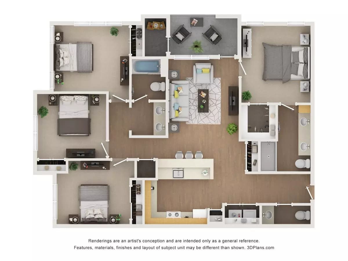 Unit 4102 4102 floor plan