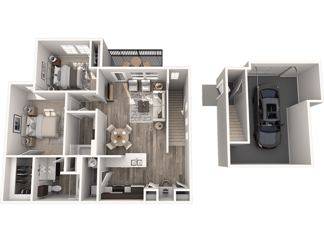 B2 1018 Sq. Ft. 2nd Fl. *Contact Us for availab... 1808 floor plan