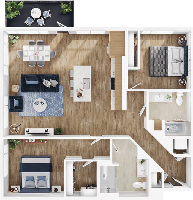 B3.0a 25-222 floor plan