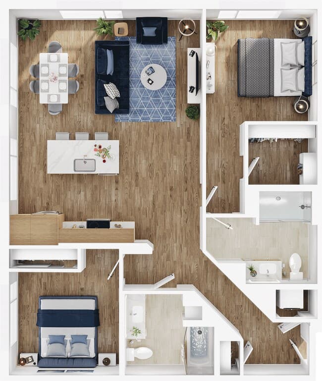 B4 25-438 floor plan