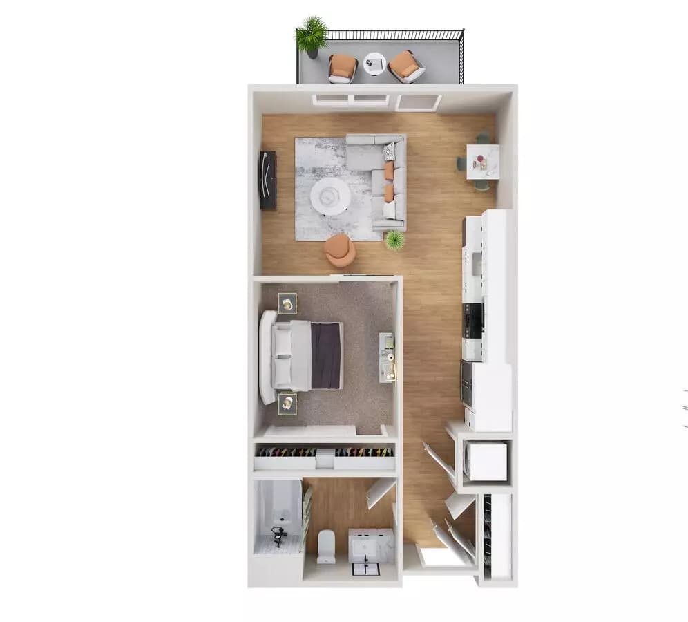 Unit 2313 2313 floor plan