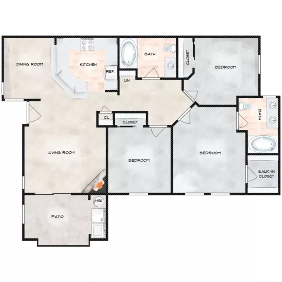 Unit 0304 0304 floor plan