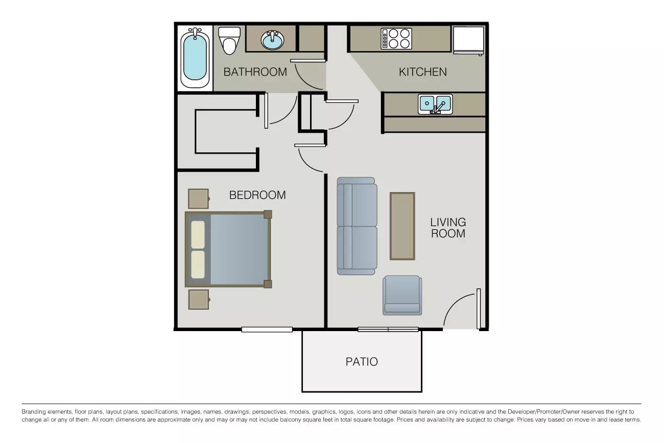 Plan 1A 01032 floor plan