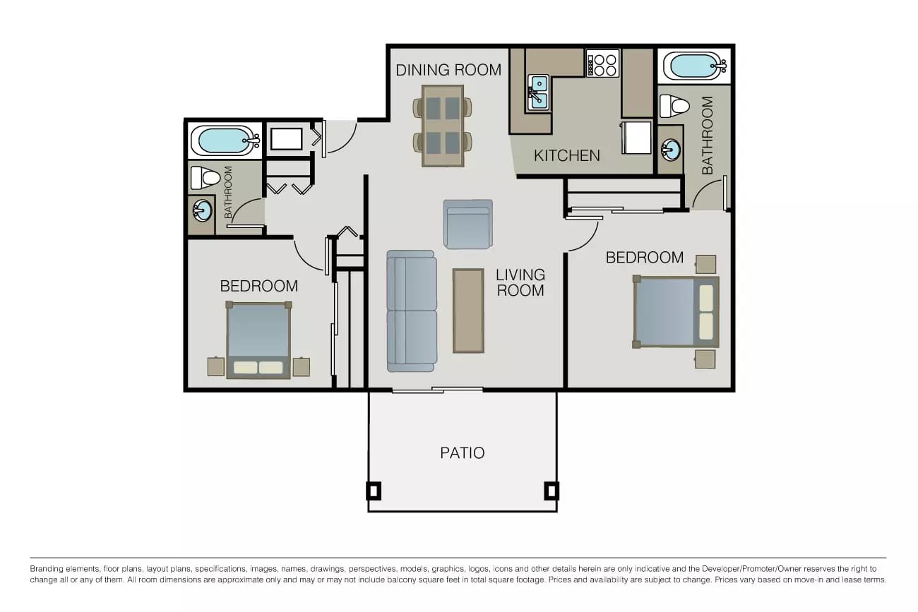 Plan 2A 01205 floor plan