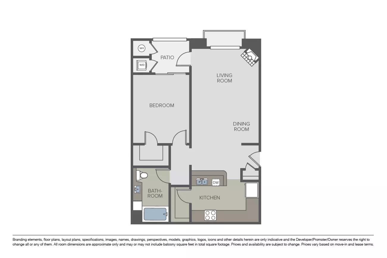 Unit 02-206 02-206 floor plan
