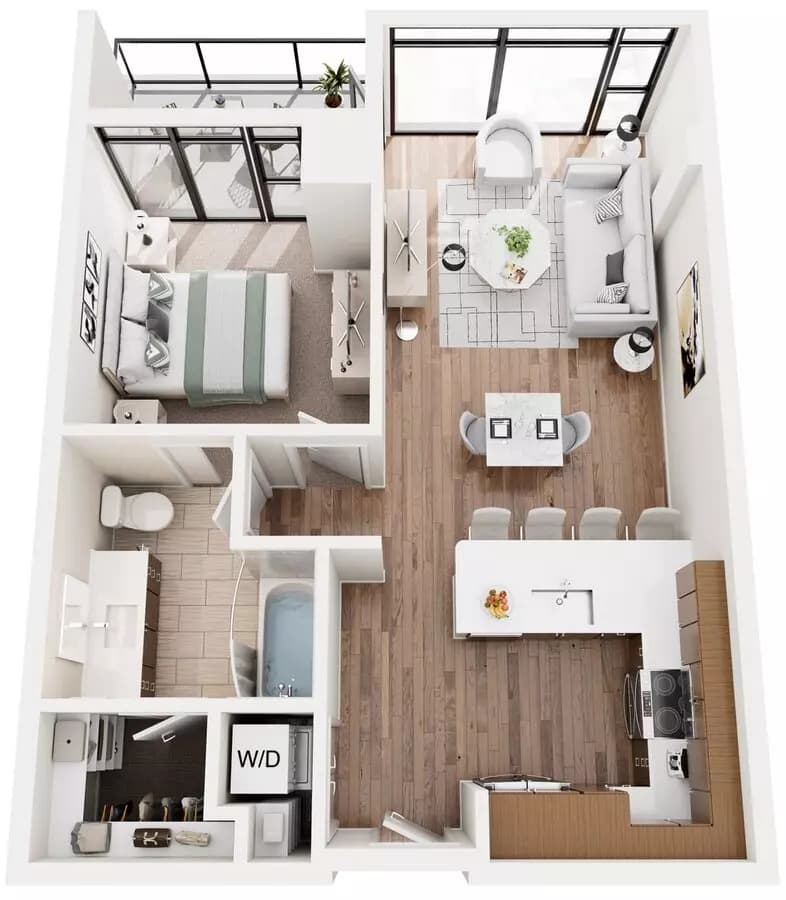 Unit 0709 0709 floor plan