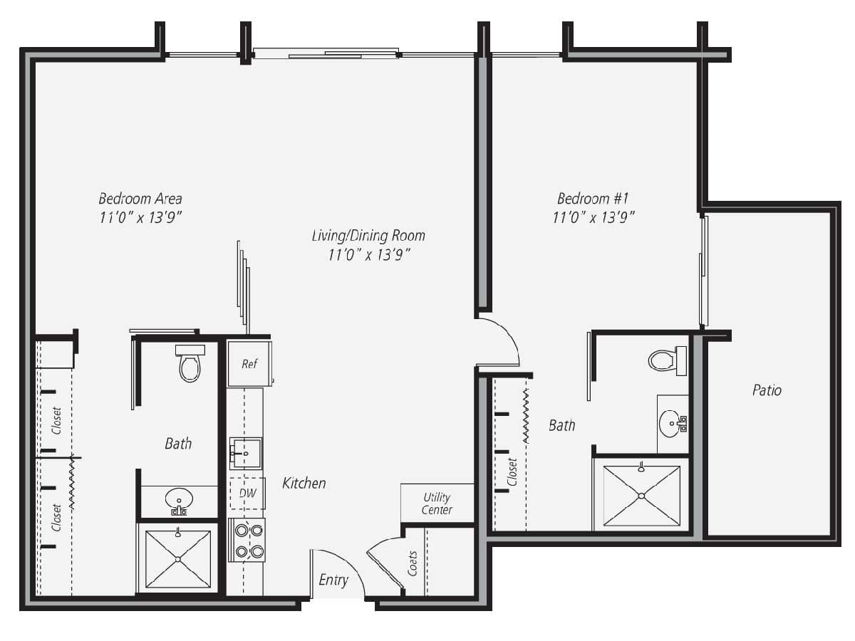 B1 (Premium) 921 floor plan