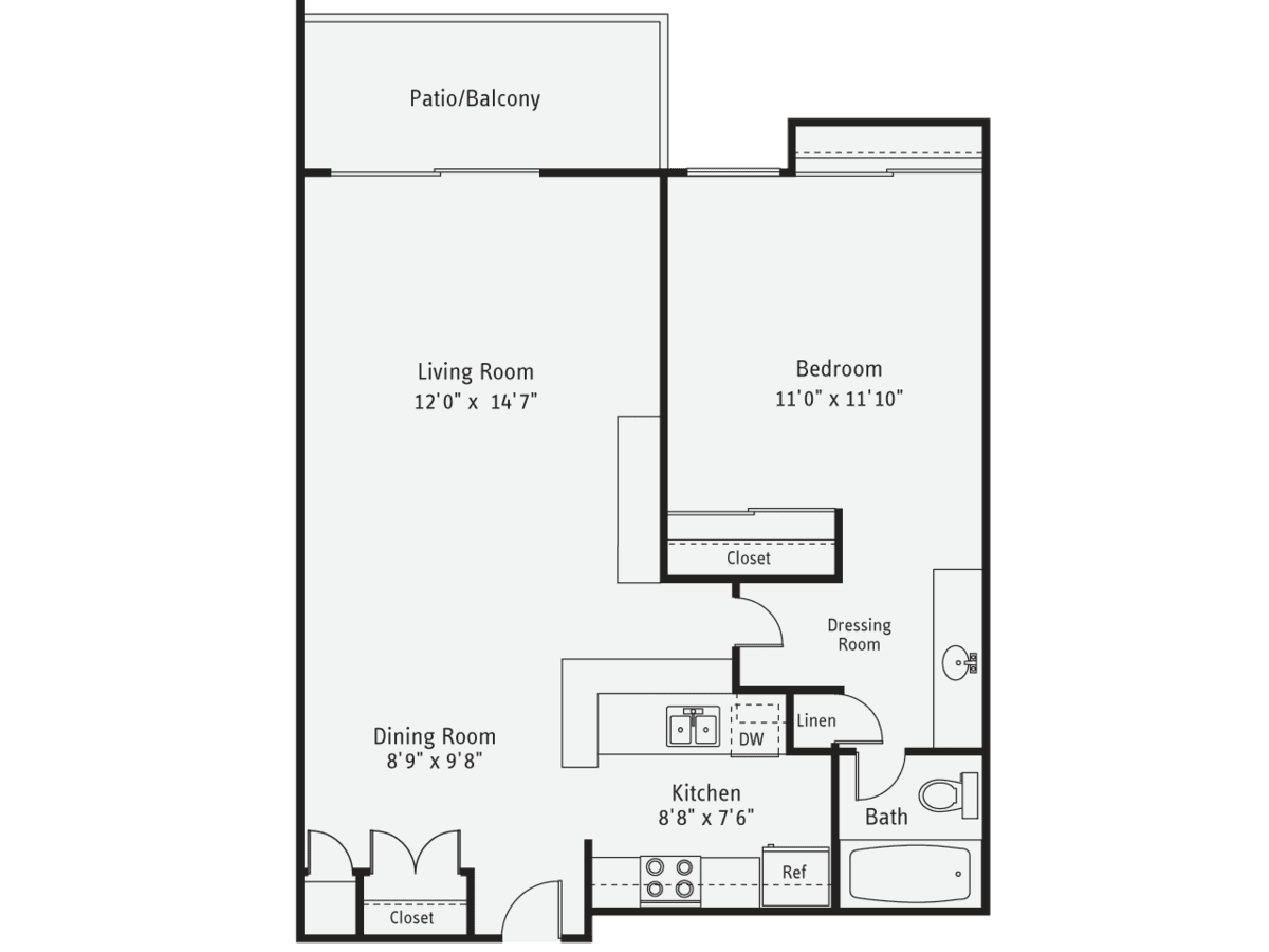 Unit 00C-C217 00C-C217 floor plan