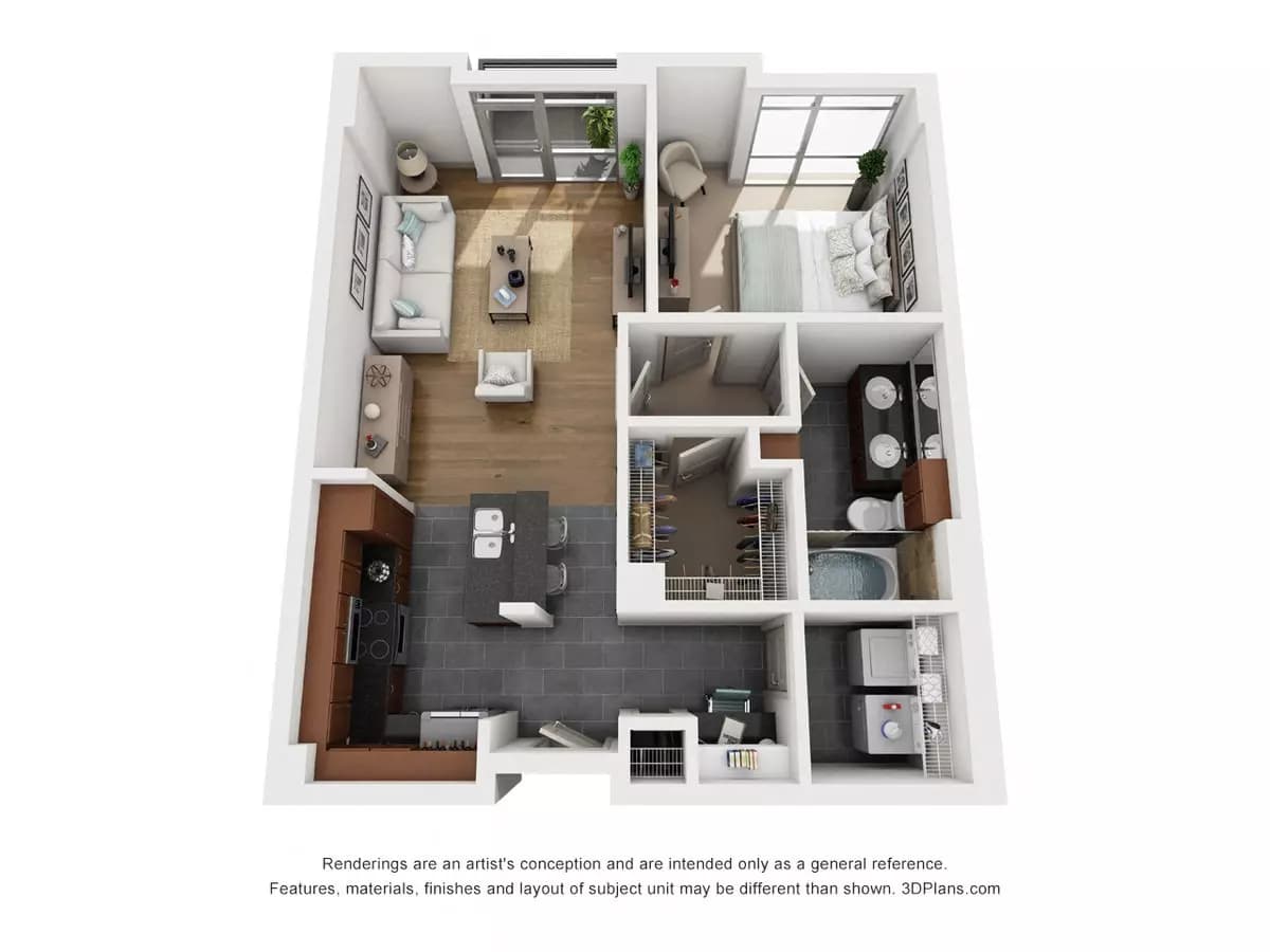 A1K 0705 floor plan