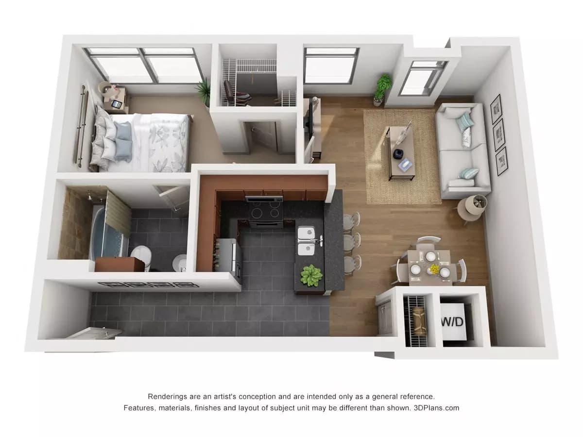 A1N 0812 floor plan
