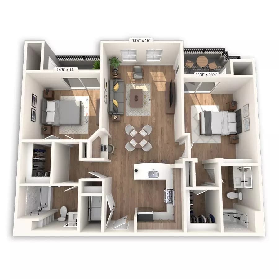 Unit 345 345 floor plan
