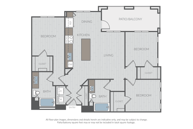 3 Beds • 2 Bath
3D Tour 357 floor plan