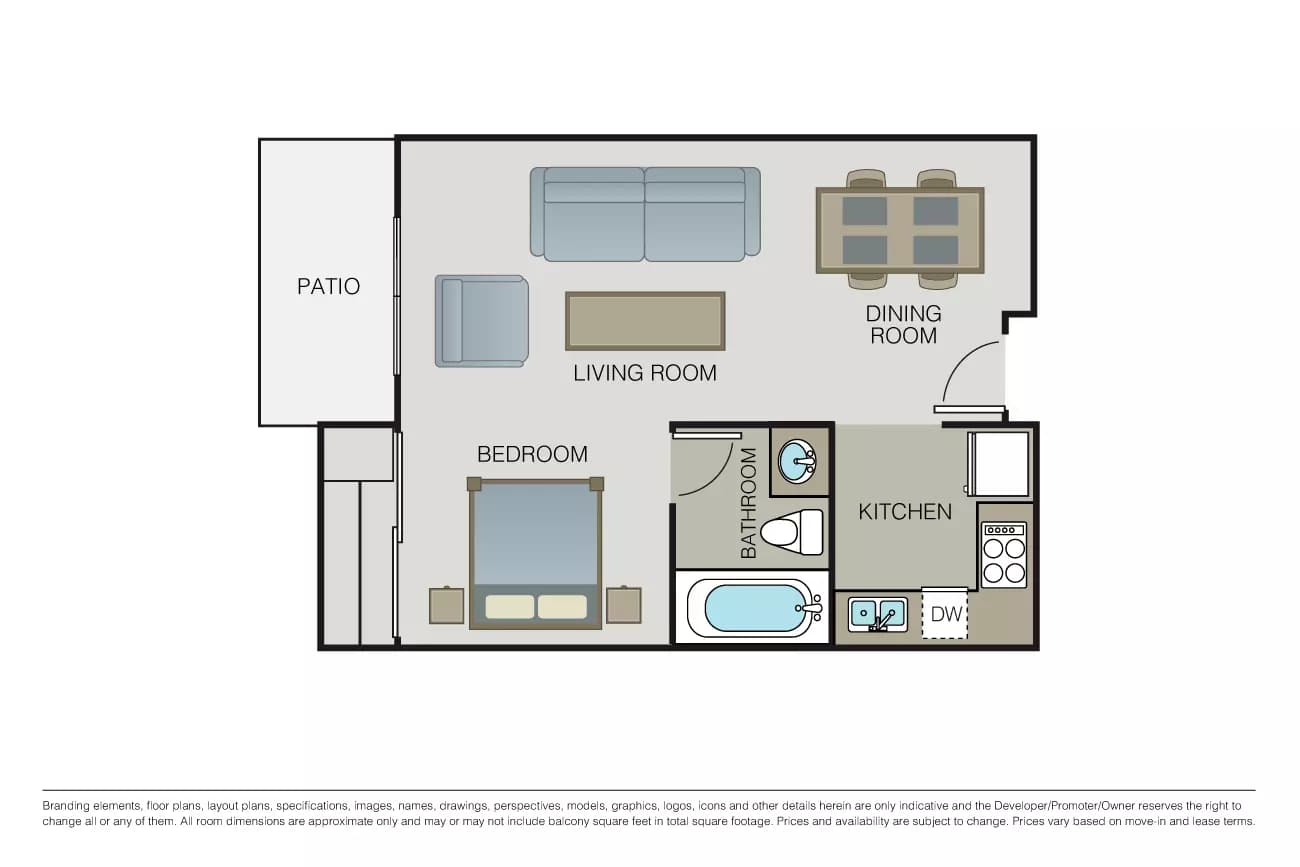 Unit B220 B220 floor plan