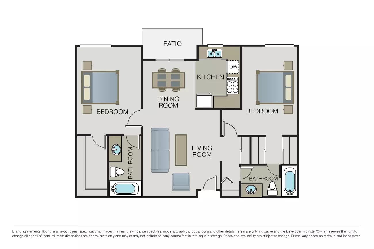 Unit G203 G203 floor plan