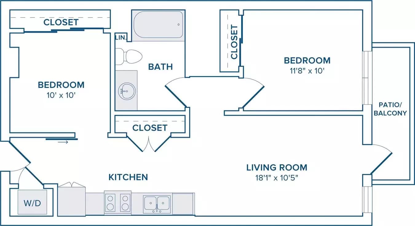Unit 502 502 floor plan