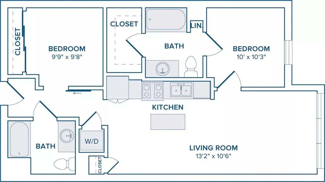 Unit 509 509 floor plan