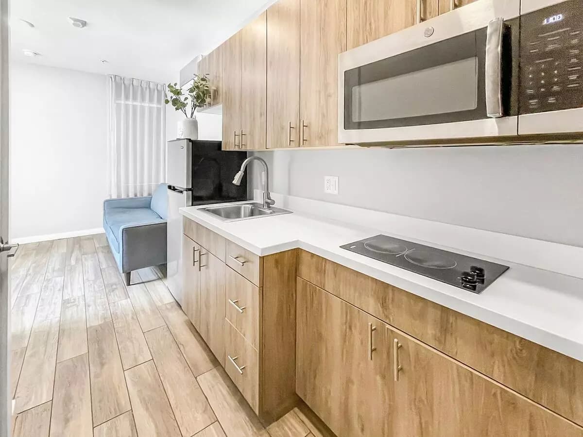 1 Bed, 1 Bath Model floor plan