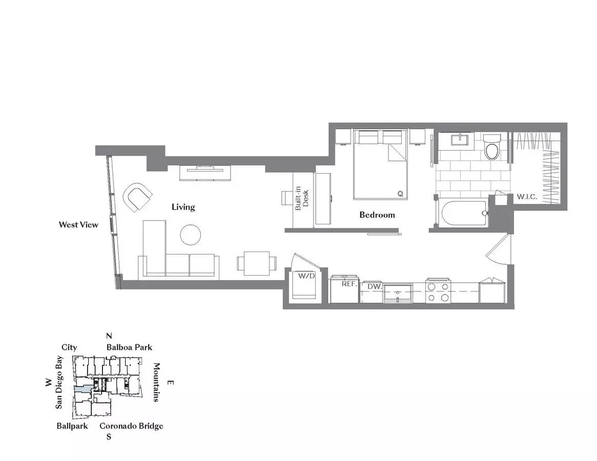 Unit 0705 0705 floor plan