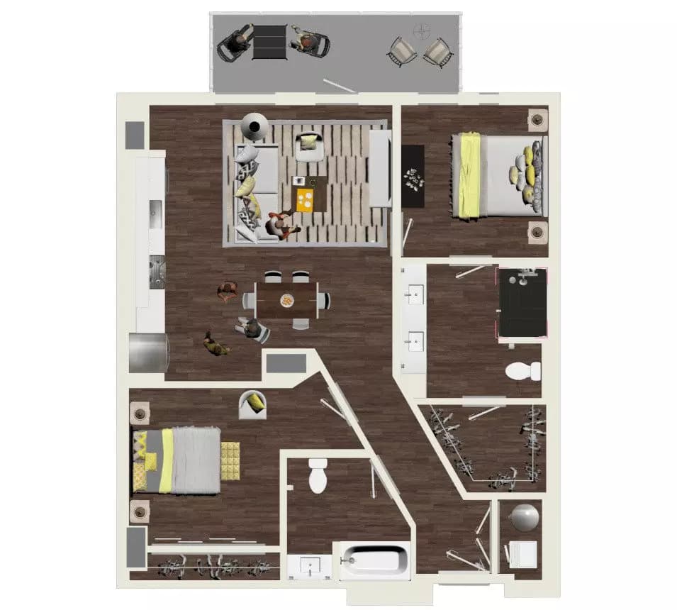 Unit 0211 0211 floor plan