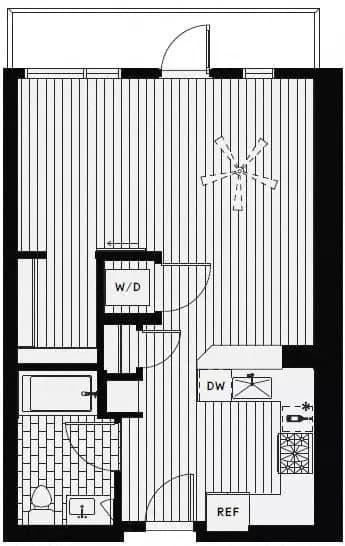 Unit 423 423 floor plan