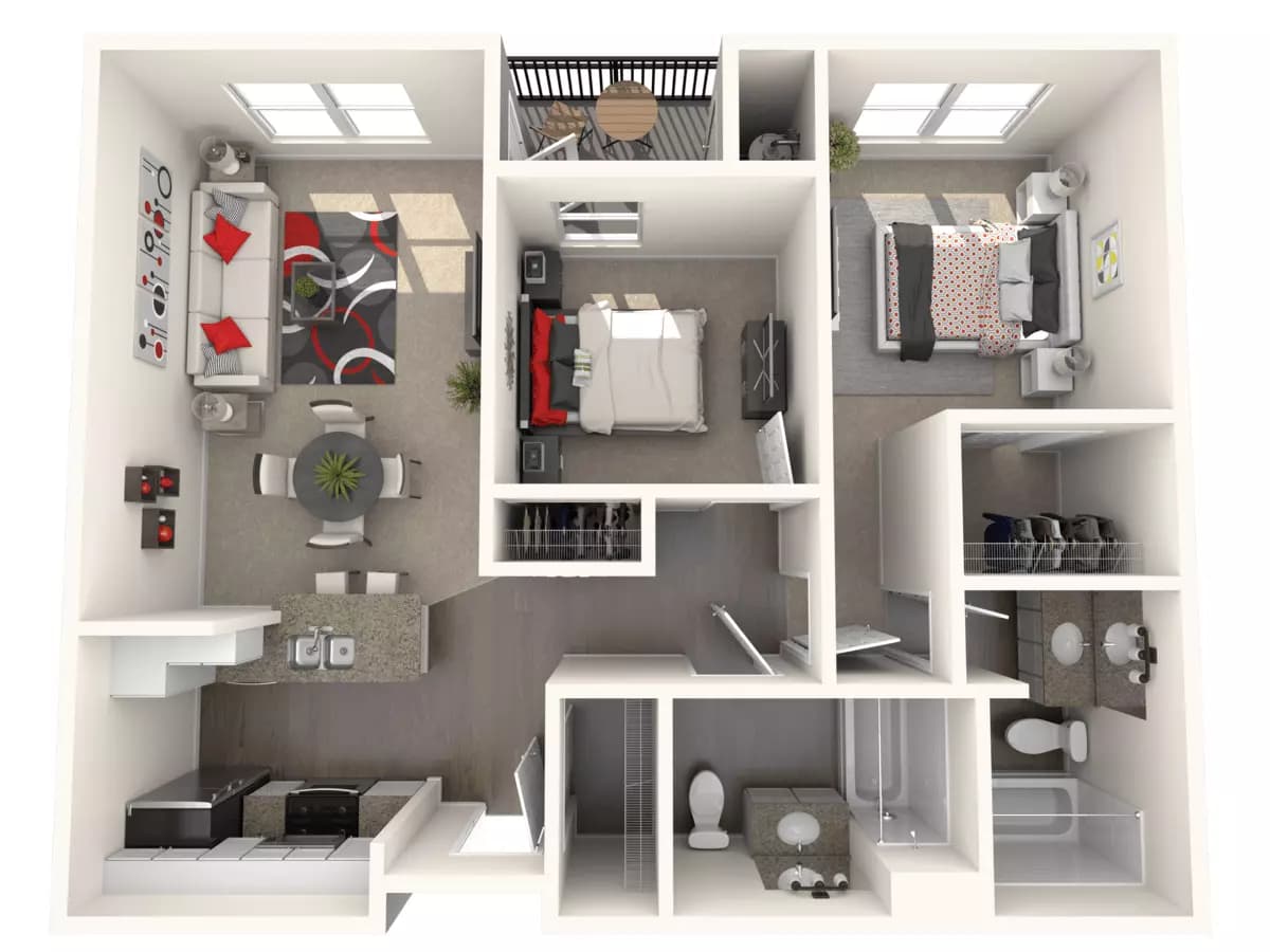 Stickley A117 floor plan