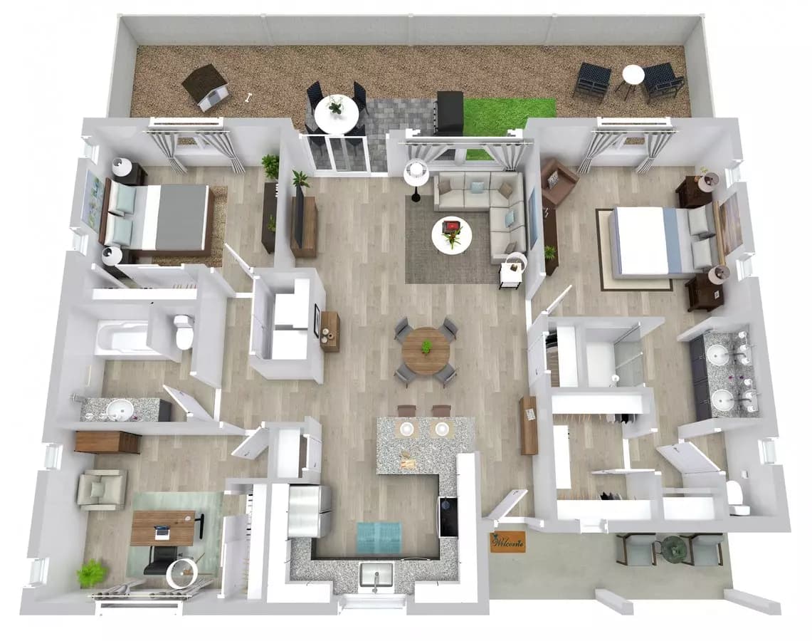 The Haven 1183 floor plan