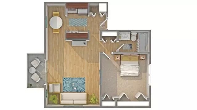 Unit K-6 K-6 floor plan