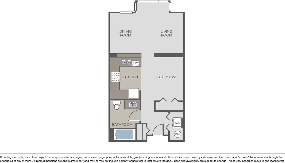 Unit D305 D305 floor plan