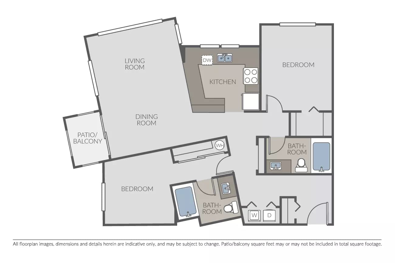 Unit A205 A205 floor plan