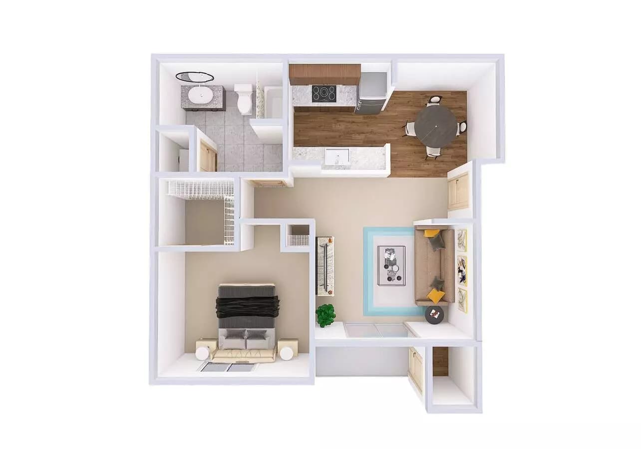 Unit K404 K404 floor plan