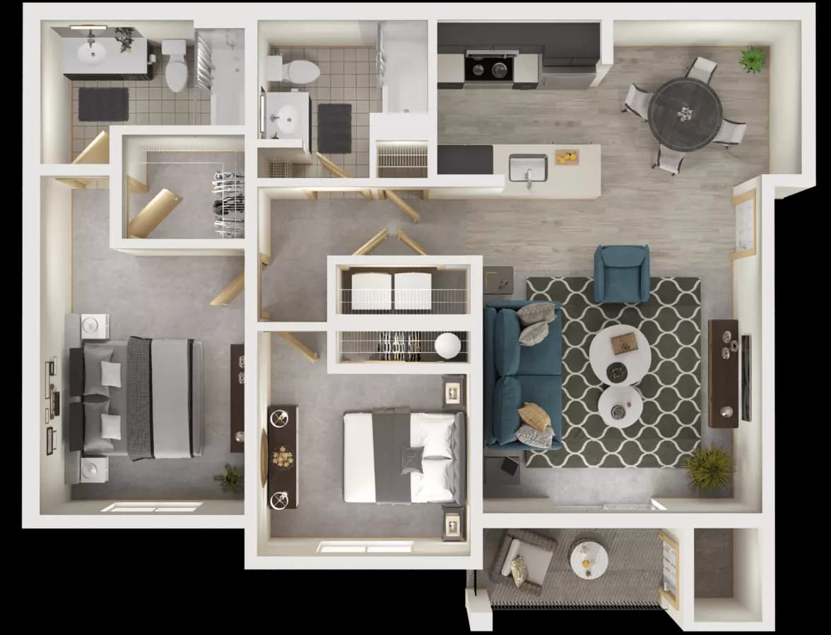 Unit F304 F304 floor plan