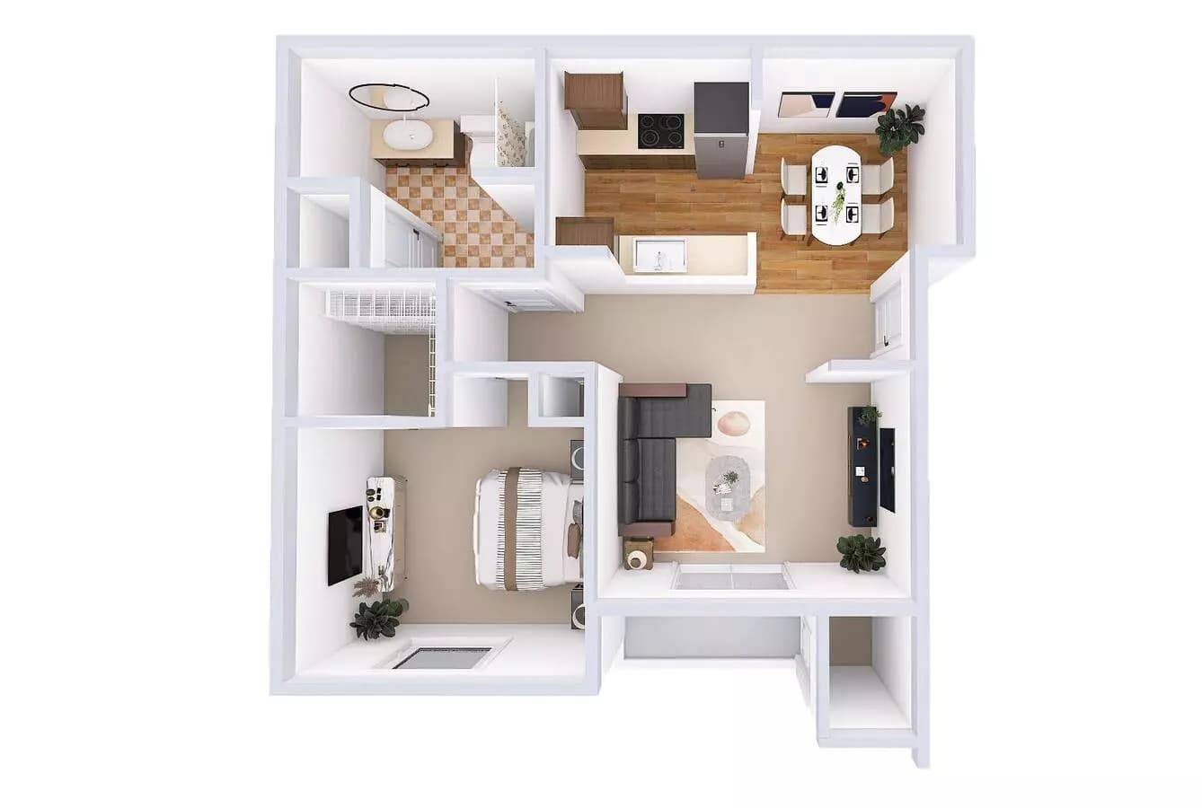 Unit M304 M304 floor plan