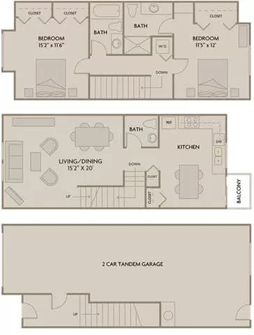Unit 01-105 01-105 floor plan