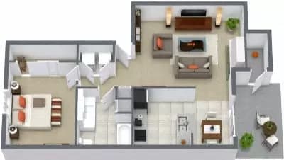 Unit M101 M101 floor plan