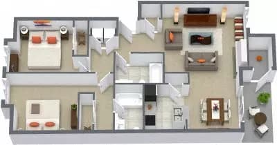 Unit R103 R103 floor plan