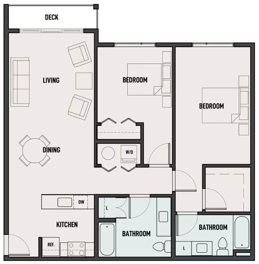Unit E-202 E-202 floor plan
