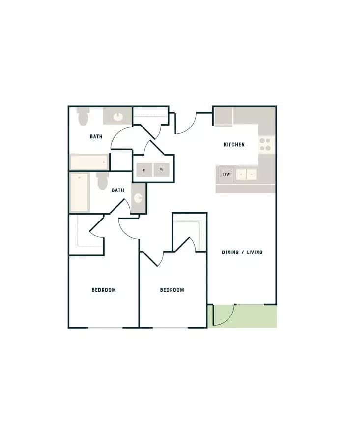 Unit 626 626 floor plan