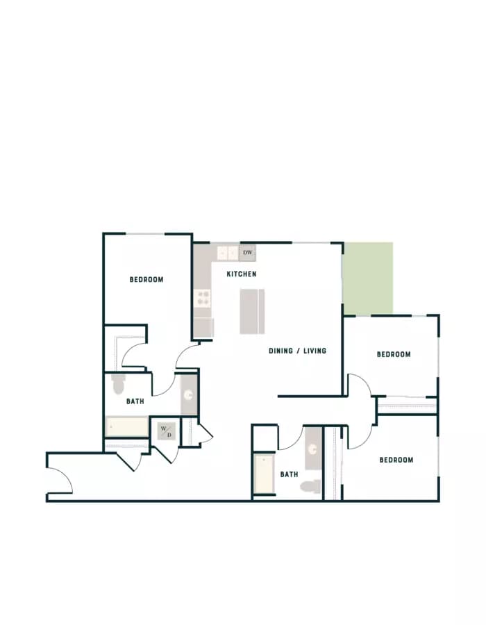 Unit 302 302 floor plan