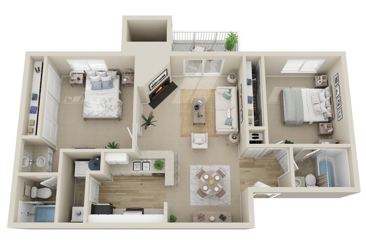 Unit F101 F101 floor plan