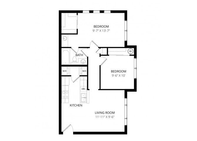 Unit 2053 2053 floor plan