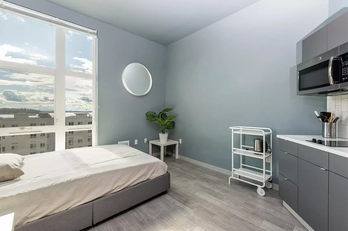 0BR/1BA floor plan