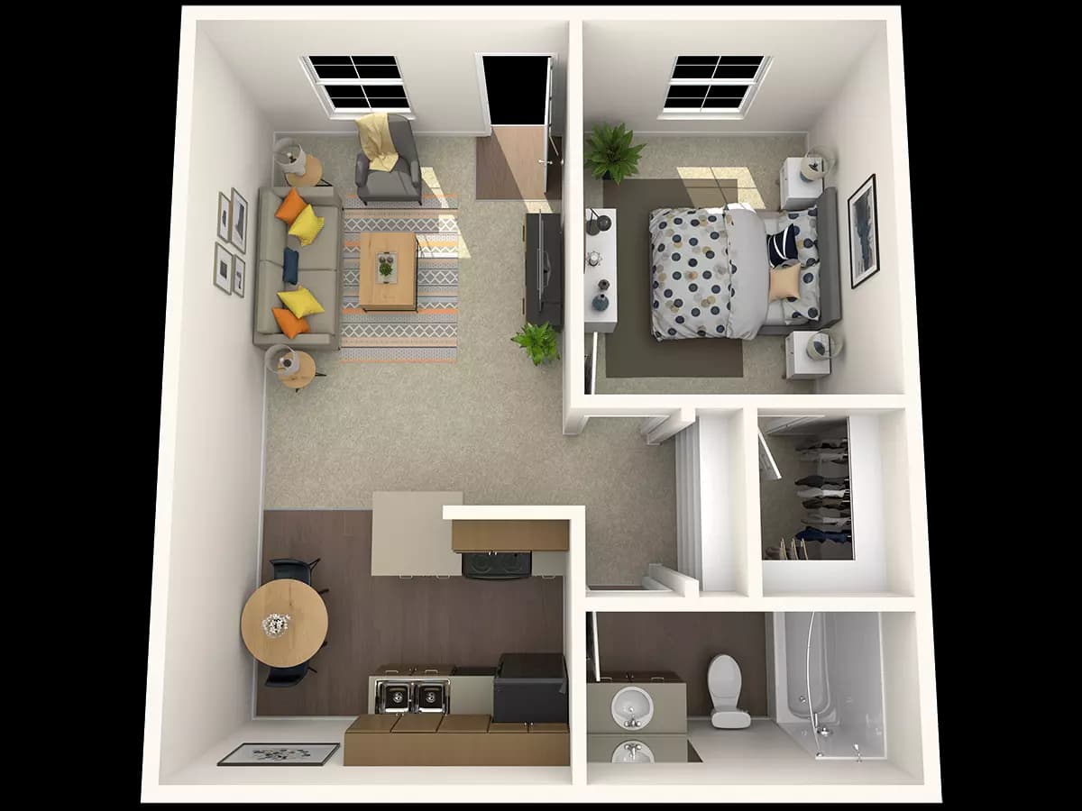 Unit 1025 1025 floor plan