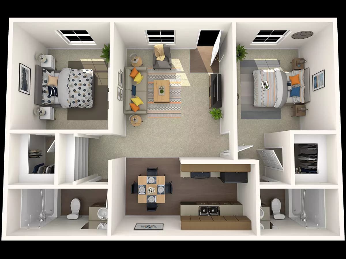 Unit 1148 1148 floor plan