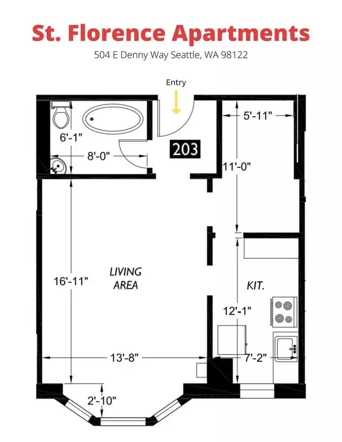 Unit 203 203 floor plan