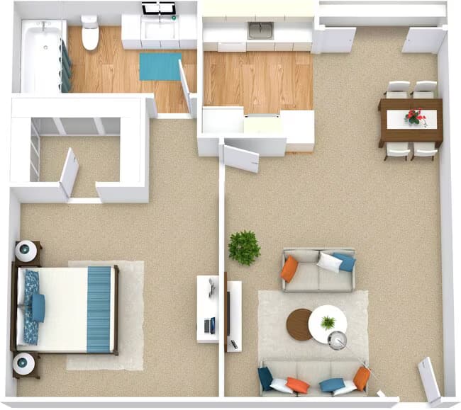 A1 - Phase l 464 floor plan