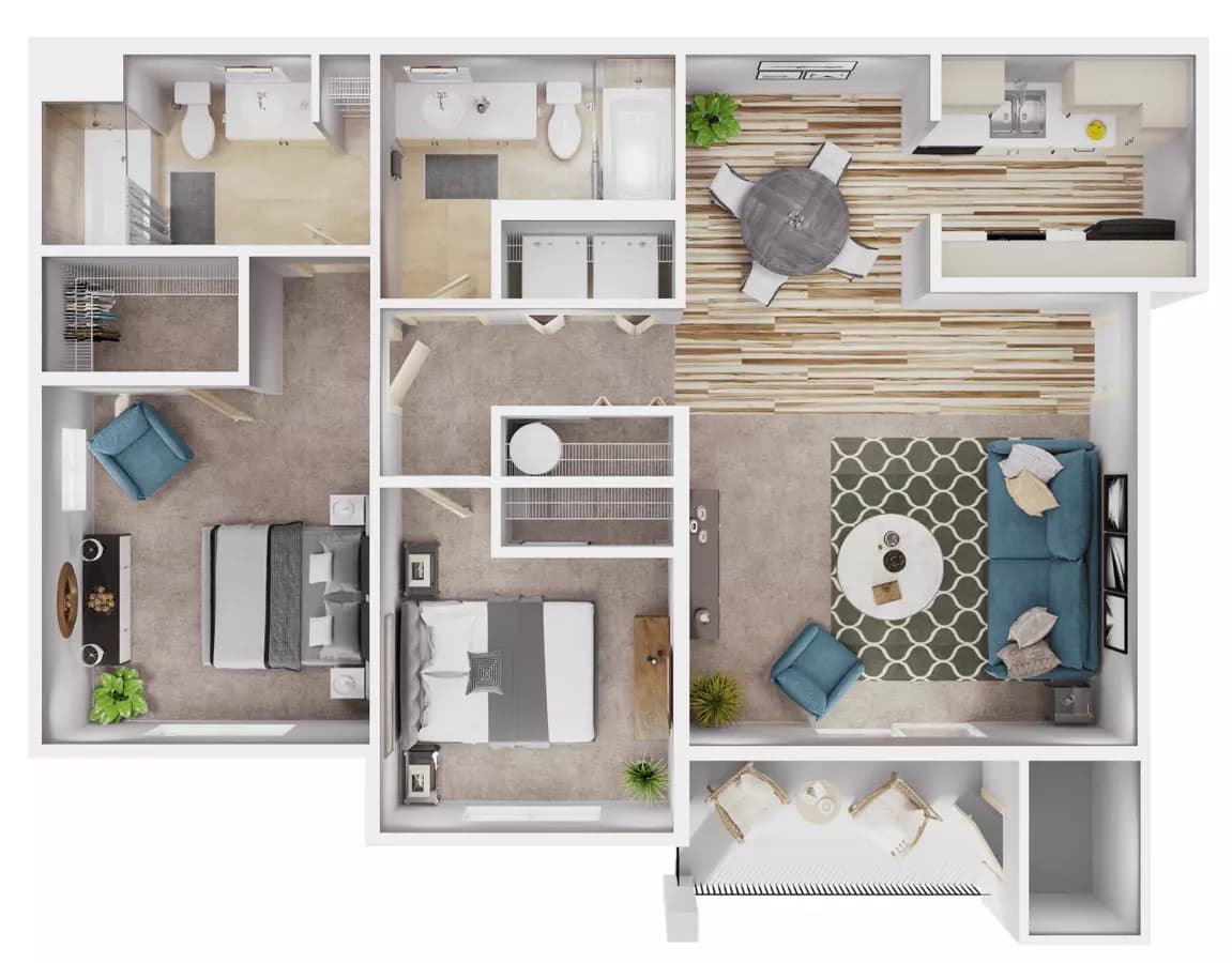 Unit L311 L311 floor plan