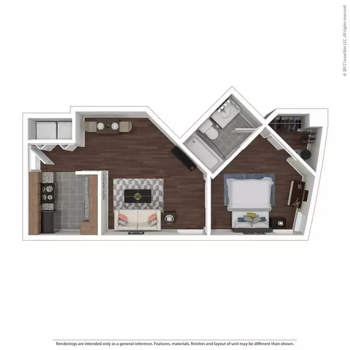 Unit A1 A1 floor plan
