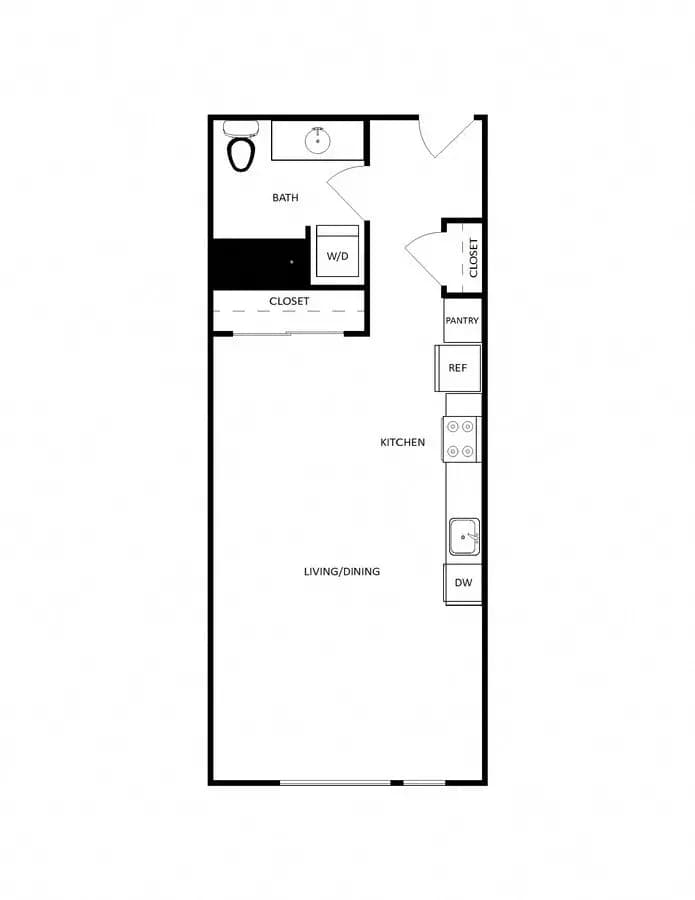 Unit 211 211 floor plan